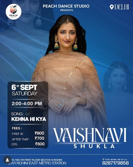 Workshop by Vaishnavi Shukla (Kehna hi Kya)