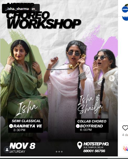 Semi Classical Workshop By Isha Sharma