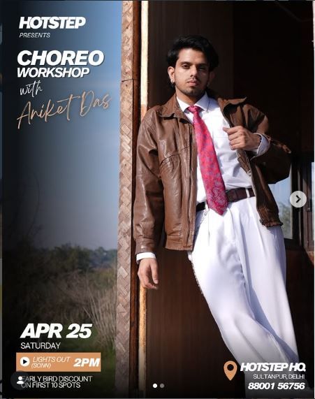 Choreo Workshop With Aniket Das